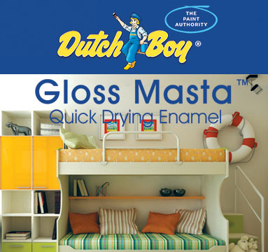 Interior & Exterior Paints - Dutch Boy<sup>®</sup> Gloss Masta™ Quick  Drying Enamel